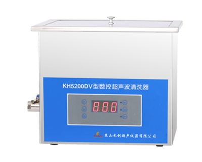 昆山禾创-KH5200DV型台式数控超声波清洗器