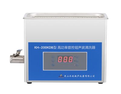 昆山禾创-KH-200KDB型台式高功率数控超声波清洗器